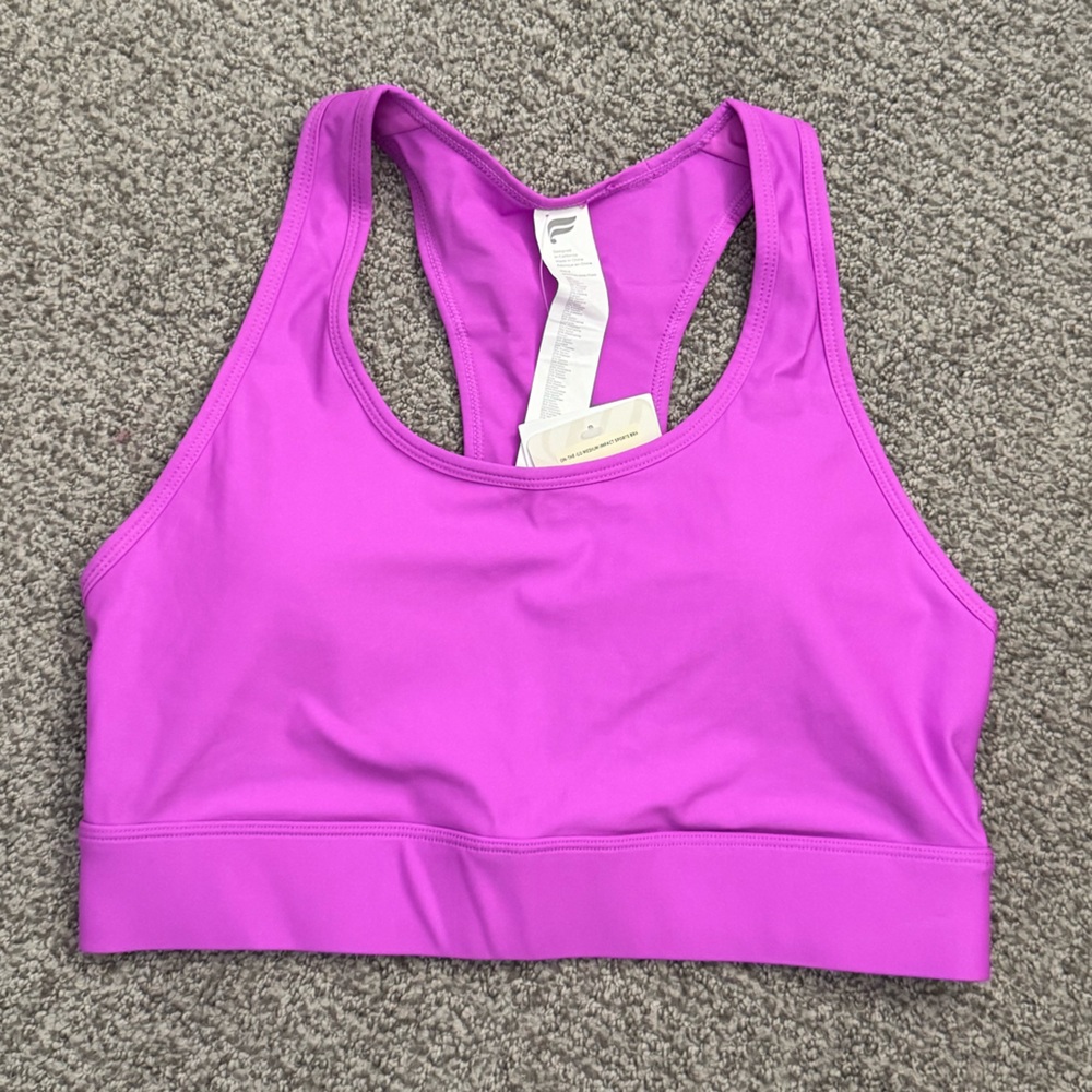 Fabletics On The Go Medium Impact Sports Bra